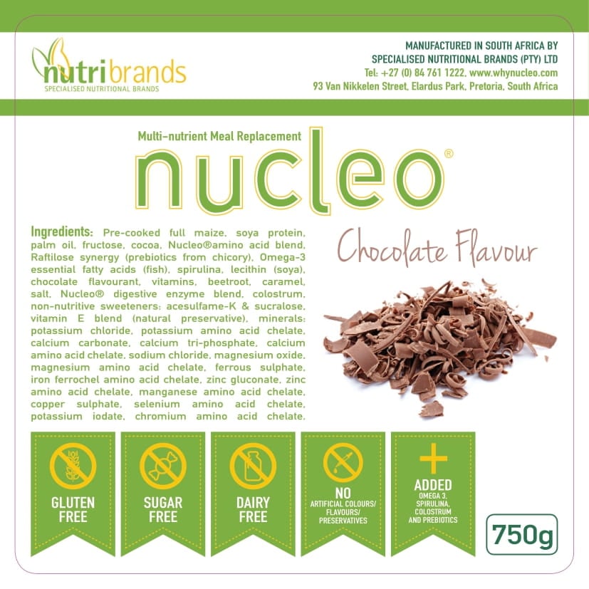 Nucleo - 3 Flavour Bundle (3 X 750g with a R150 discount)