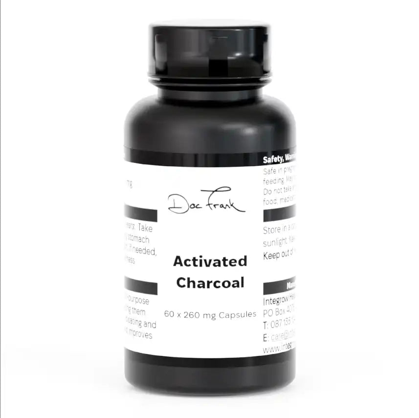 Activated Charcoal (260mg x 60 Caps @ 1 cent per mg)