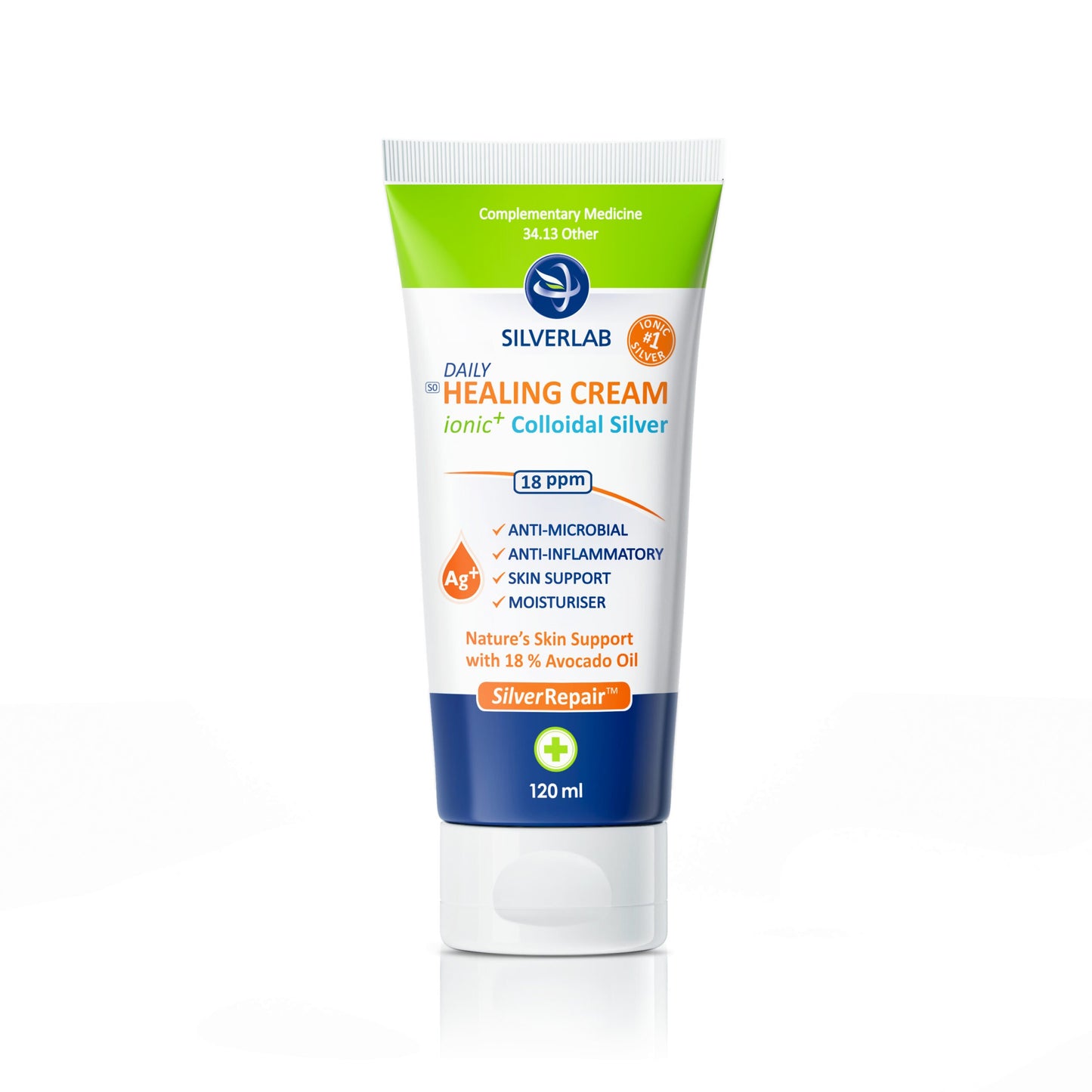 Silverlab Colloidal Silver Cream - 120ml