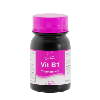 Vitamin B1 Thiamine (100 mg x 90 tablets @ 1.8 cent per mg)