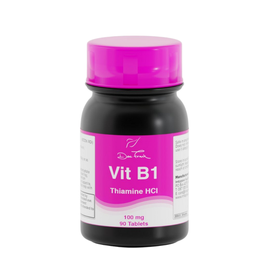 Vitamin B1 Thiamine (100 mg x 90 tablets @ 1.8 cent per mg)
