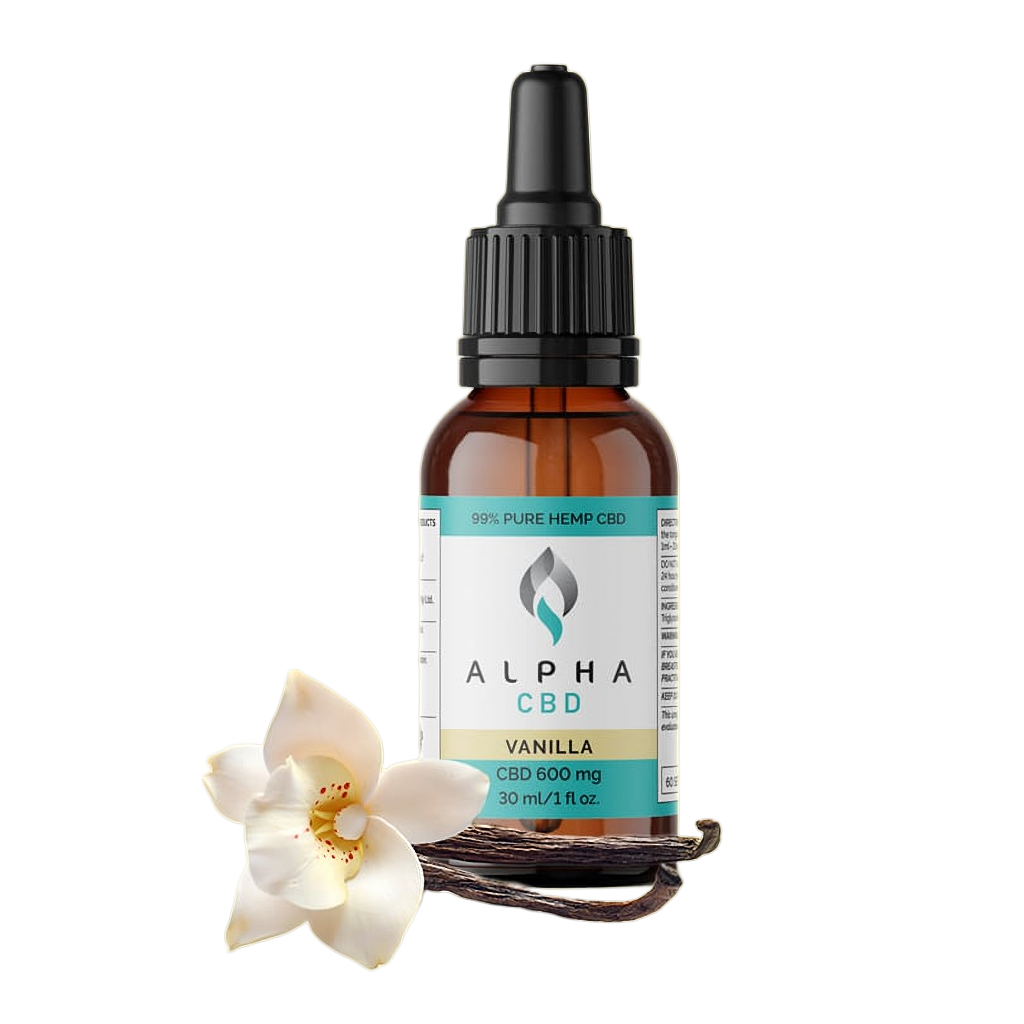 Alpha CBD vanilla-flavored oil 