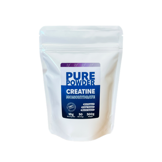 Pure Powder Creatine Monohydrate (300g)