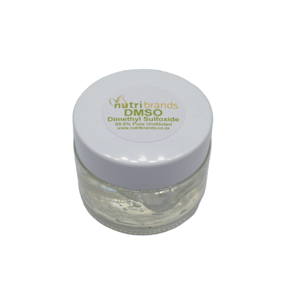 Container with DMSO gel