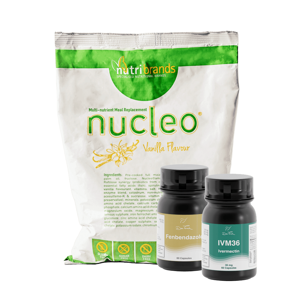 Ivermectin, Fenbendazole (200mg) & Vanilla Nucleo Bundle