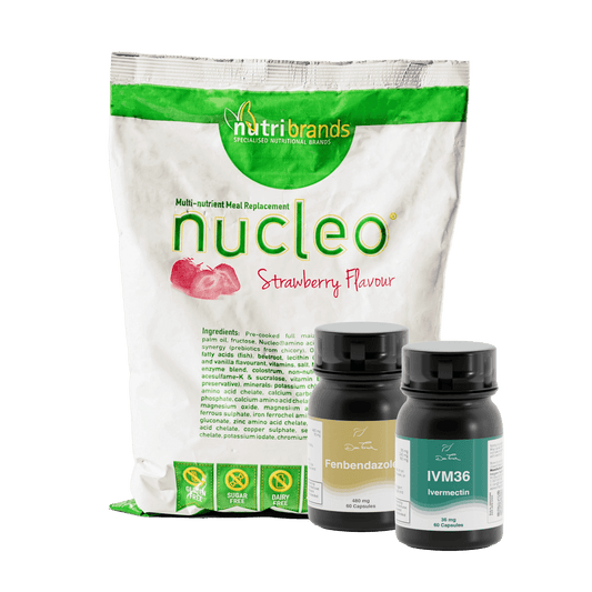 Ivermectin, Fenbendazole & Strawberry Nucleo Bundle