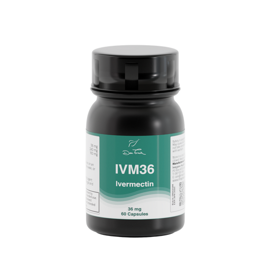 Ivermectin IVM36 (36mg x 60 capsules @ 35 cent per mg)