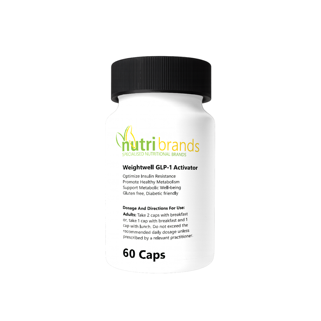 Weightwell GLP-1 Activator bottle with 60 caps 