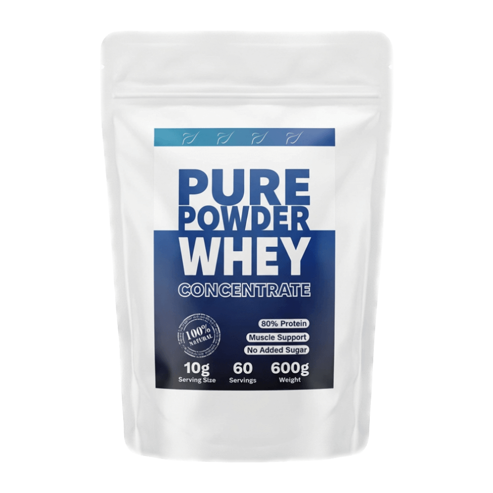 Pure Whey Protein Concentrate Powder (600g)