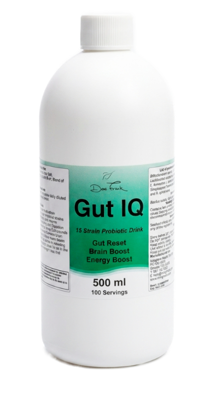 Gut IQ 15 Strain Probiotic (500ml @ 33.8 cents per ml)